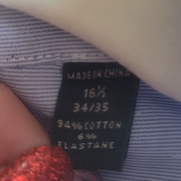 John Varvatos men's size 16.5 Slim Button down. - Picture 5 of 8